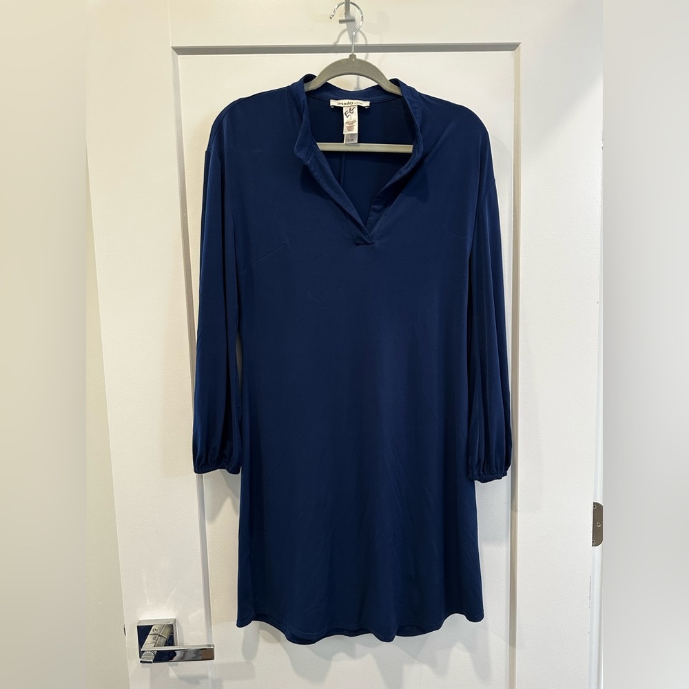 Laundry long sleeve Navy Blue Dress